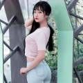 青春活力美女,绽放青春风采的青春使者